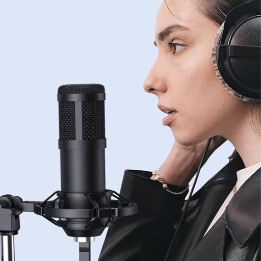 Stolní studiový mikrofon s USB konektorem