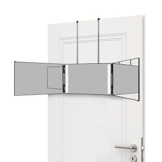 3-panelové zrcátko s teleskopickým tyčem pro zavěšení