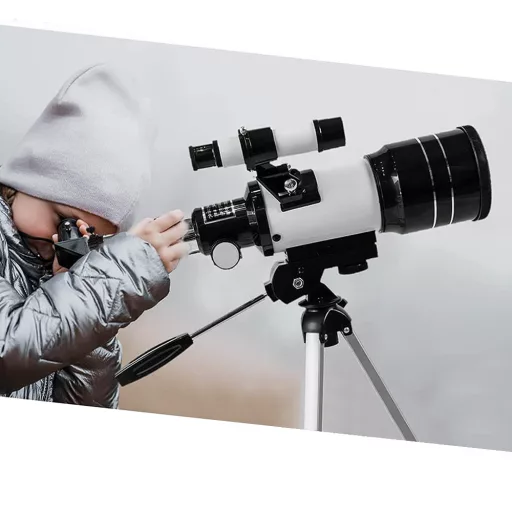 Hobby astronomický dalekohled s adaptérem pro mobilní telefon a stojanem