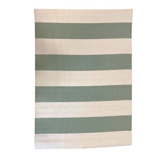 Venkovní koberec, oboustranný, 180x120 cm, zeleno-béžová