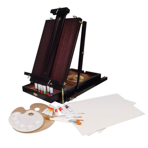 Sada malířského stojanu s příslušenstvím