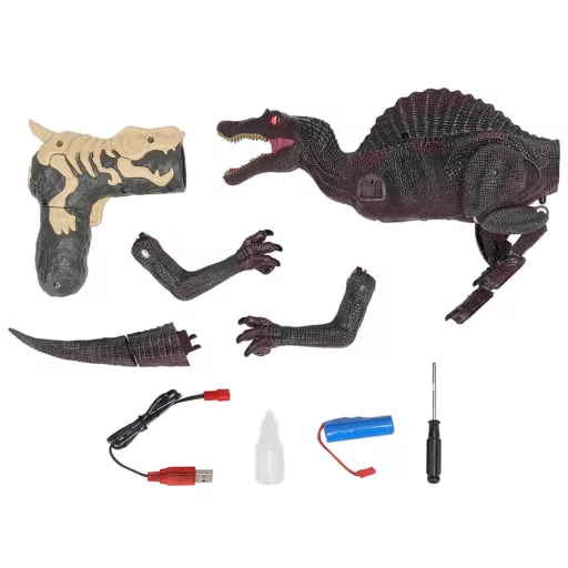 Dálkově ovládaná hračka dinosaurus se zvukovými a světelnými efekty