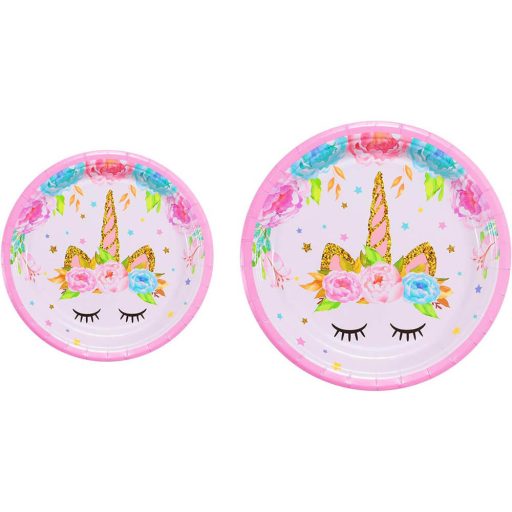 Sada na párty s motivem jednorožce