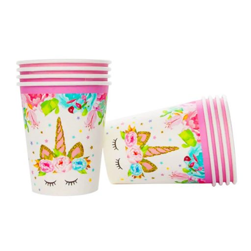 Sada na párty s motivem jednorožce