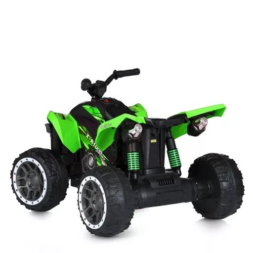 Elektrická čtyřkolka pro děti, 12V, zelená
