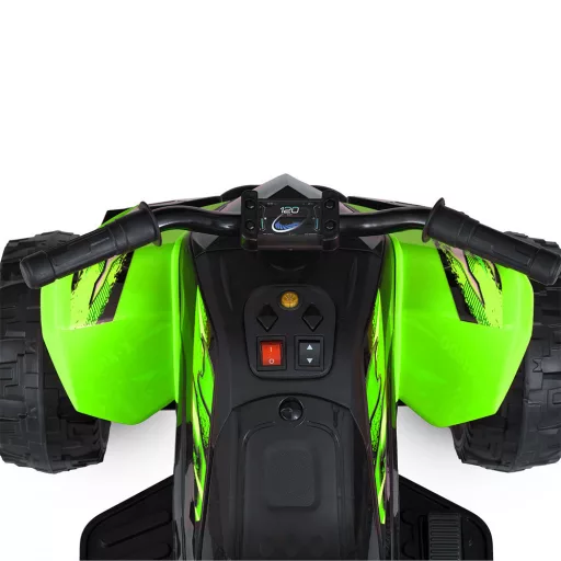 Elektrická čtyřkolka pro děti, 12V, zelená