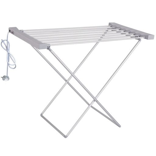 Elektrický sušák na prádlo 120 W, s 8 sušícími tyčemi