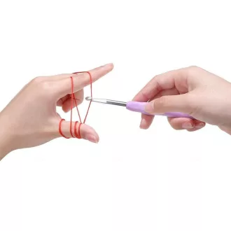 Sada háčků na háčkování s doplňky v pouzdře