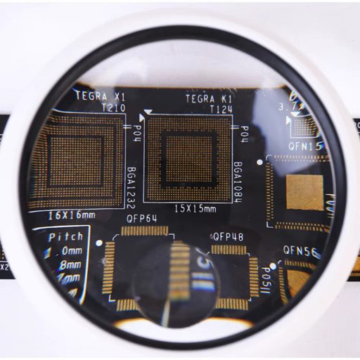 Třetí ruka s LED lupou, svorkami a držákem na páječku