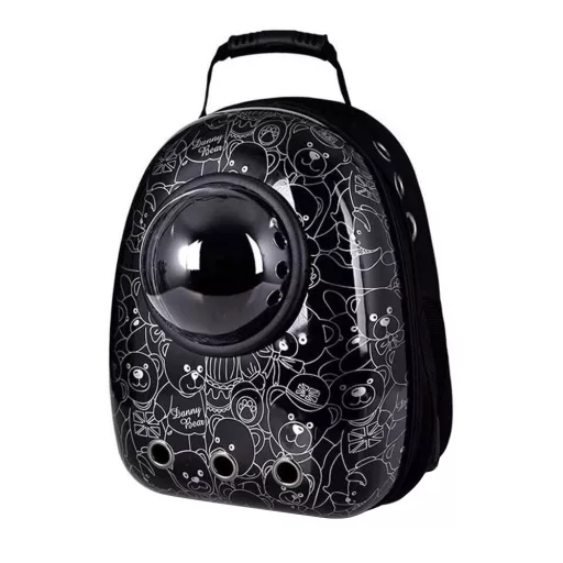 Batoh pro přepravu domácích mazlíčků, Černý medvěd