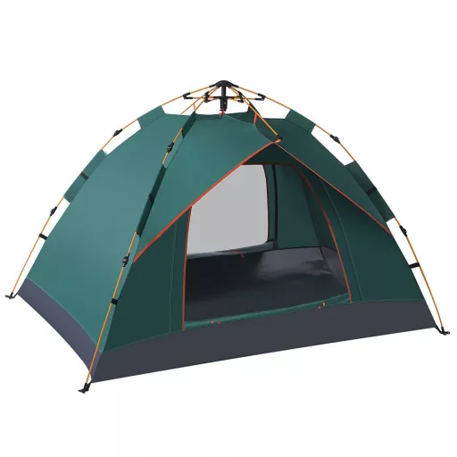 3 osobní stan 2x2x1,35 m, zelený