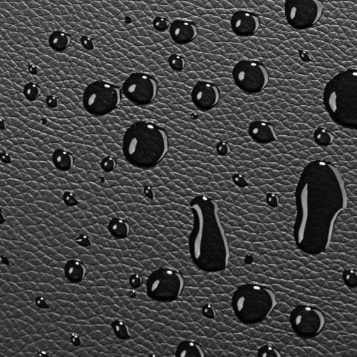 Kosmetická židle s opěrkou zad, černá