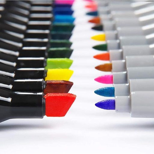 Sada oboustranných alkoholových popisovačů v praktické tašce