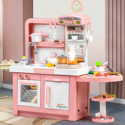 Vysněná dětská kuchyňka, růžová