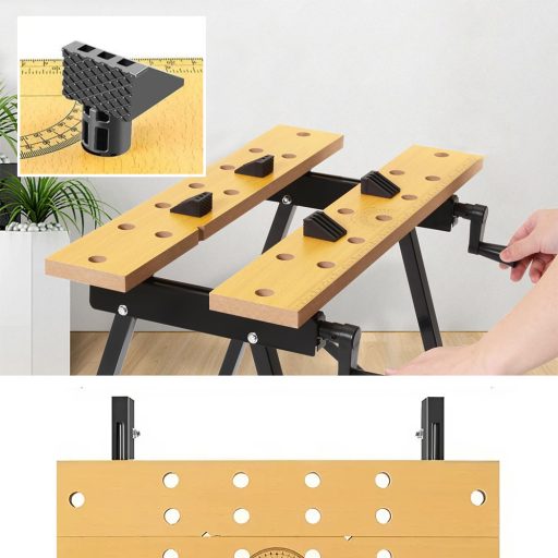 Nastavitelný, skládací pracovní stůl