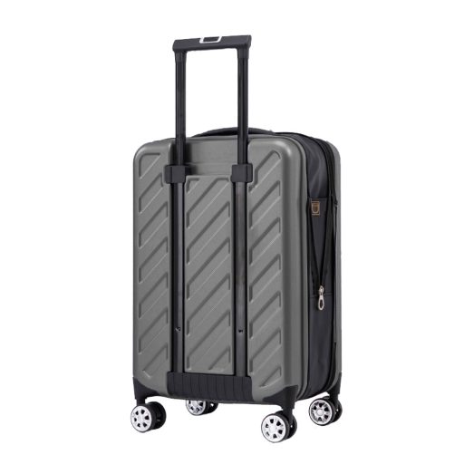 Skládací kufr, tmavě šedý