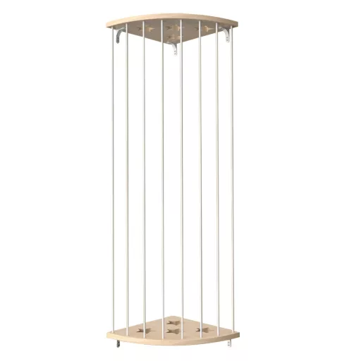 Rohový držák na plyšáky