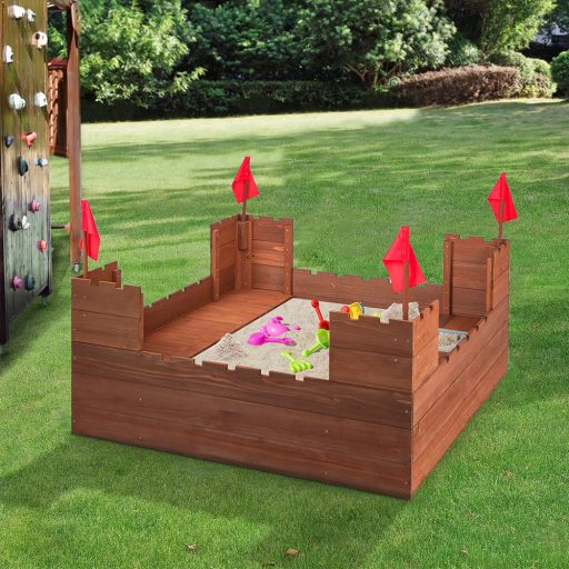 Pískoviště ve tvaru hradu