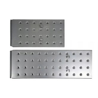 Protiskluzová ocelová deska pro sklopný žebřík