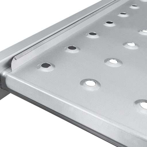 Protiskluzová ocelová deska pro sklopný žebřík