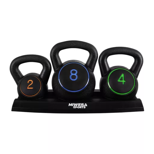 Sada kettlebellů, 2-4-8 kg