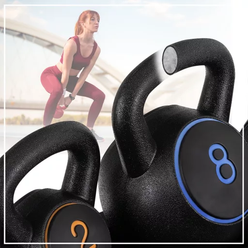 Sada kettlebellů, 2-4-8 kg