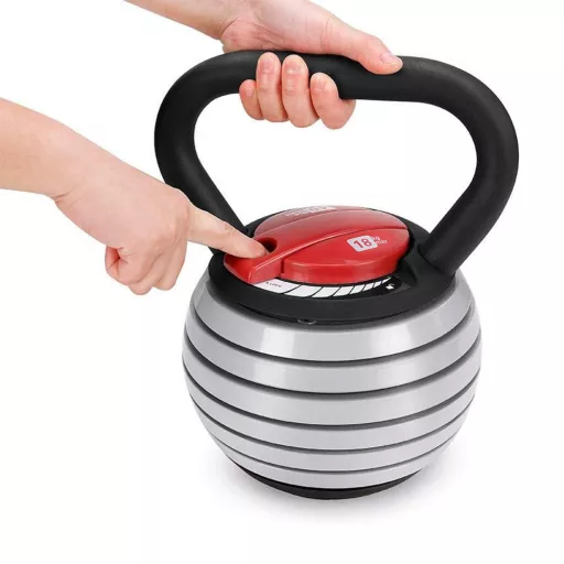 Nastavitelná kettlebell 3.4-18kg