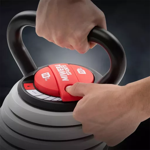 Nastavitelná kettlebell 3.4-18kg