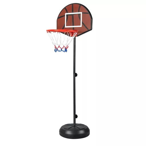 2-v-1 Basketbalový koš s terčem