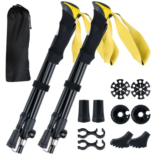 Ultralehká nastavitelná turistická hůl 115–130 cm