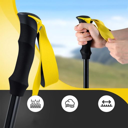 Ultralehká nastavitelná turistická hůl 115–130 cm