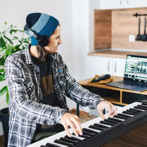 Skládací digitální piano s 88 klávesami