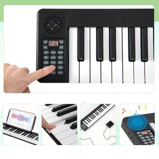 Skládací digitální piano s 88 klávesami