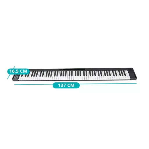Skládací digitální piano s 88 klávesami
