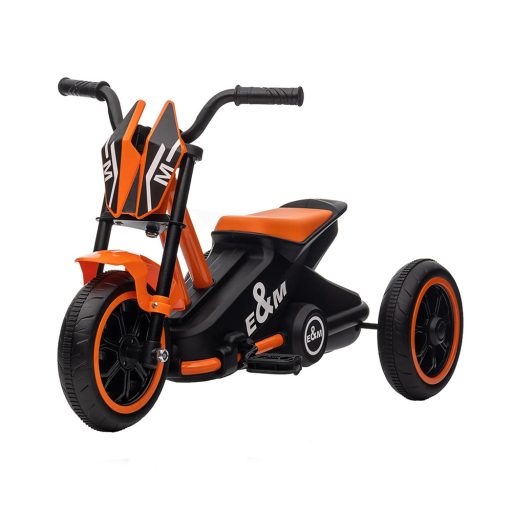 Dětská tříkolka s 3 koly, oranžová