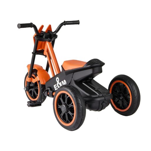 Dětská tříkolka s 3 koly, oranžová