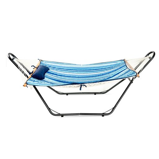 Stojan na houpací síť z kovu