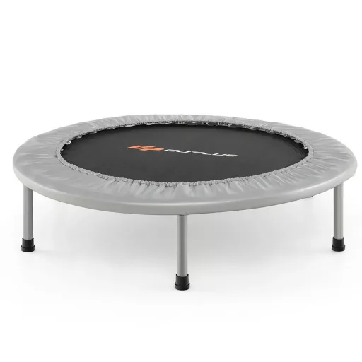Trampolína 95cm, šedá
