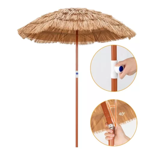 Slunečník Hawaii s nosičem, nastavitelný