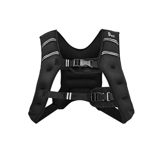 Zátěžová vesta s kapsou z síťoviny 9 kg