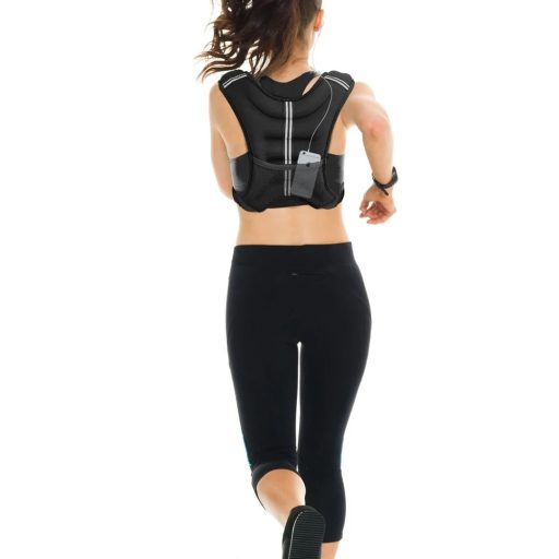 Zátěžová vesta s kapsou z síťoviny 9 kg