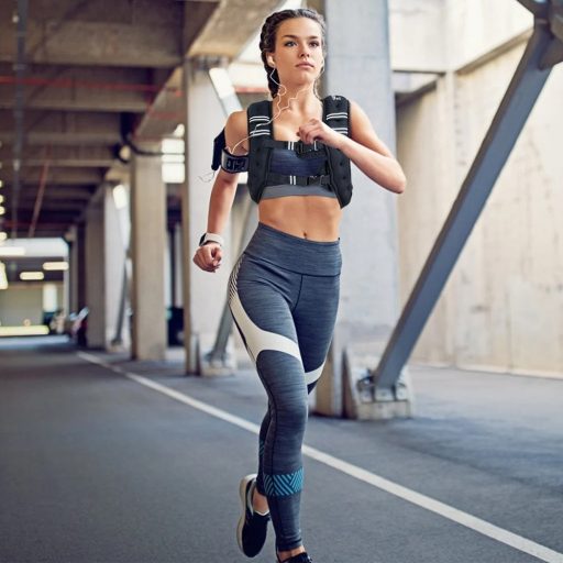 Zátěžová vesta s kapsou z síťoviny 9 kg