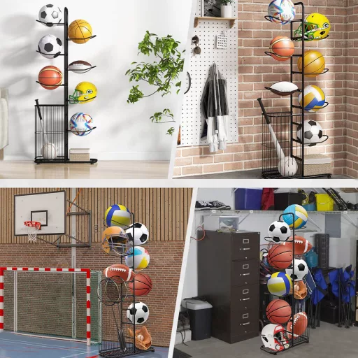 Úložný regál na sportovní vybavení