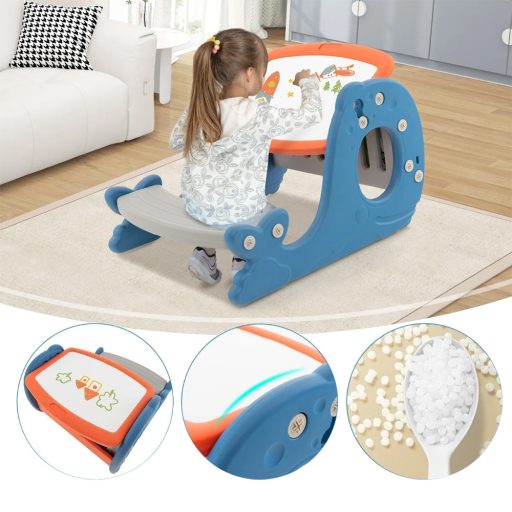 Dětský malý stoleček s nastavitelnou pracovní deskou