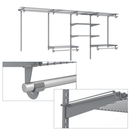 Systém úložného prostoru do skříně