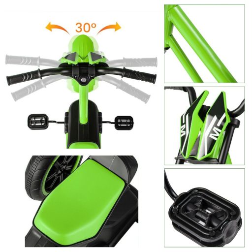 Dětská tříkolka zelená