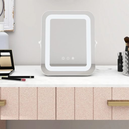 Zrcadlo na líčení s LED osvětlením