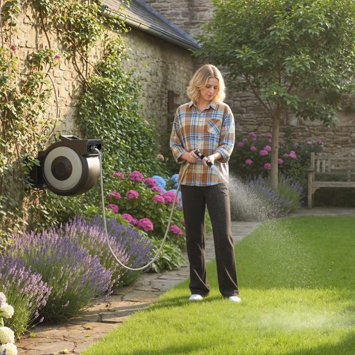 Nástěnná navíjecí hadice na zalévání