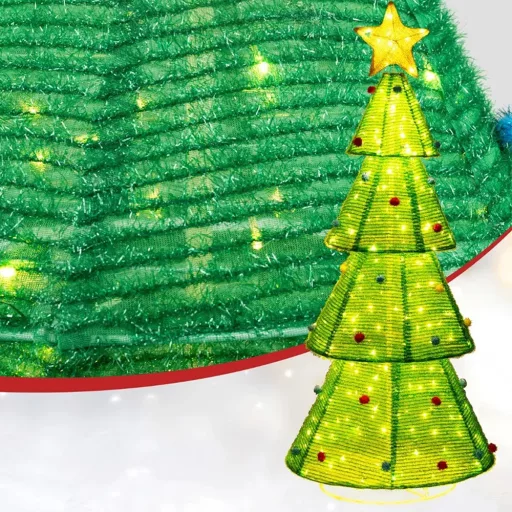 Venkovní dekorativní borovice 200LED 190cm