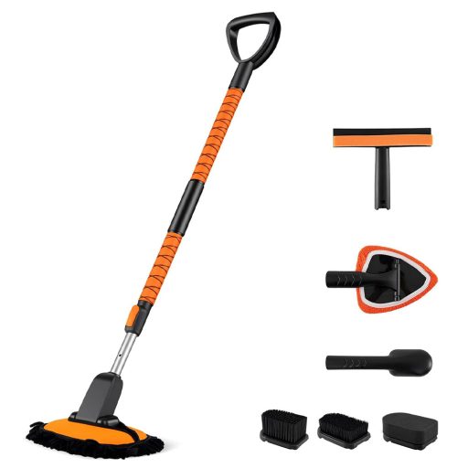 Sada teleskopických kartáčů pro čištění auta